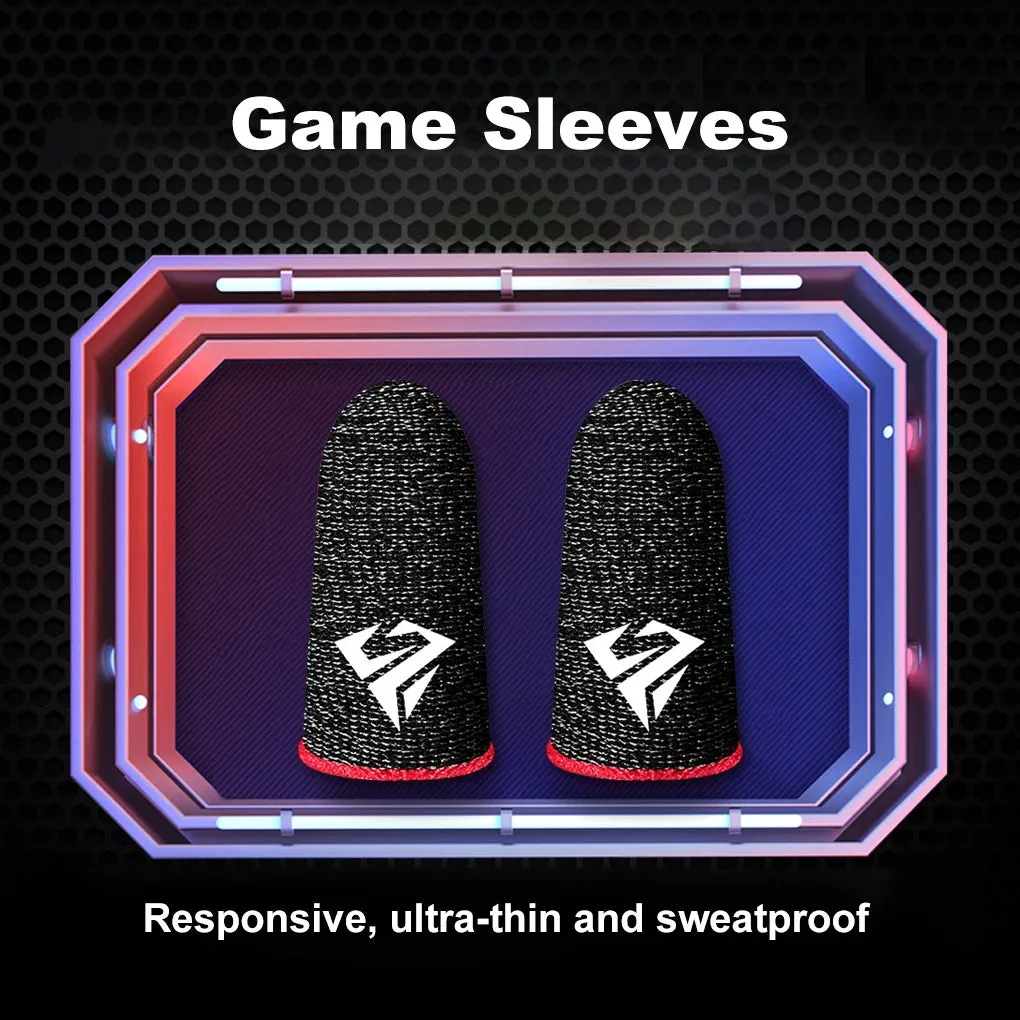 10pcs Sweatproof Anti-Slip Gaming Finger Sleeves for PUBG