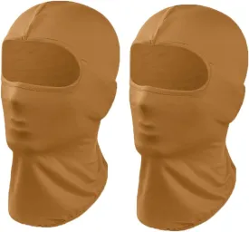 2x Ultra Thin Lycra Full Face Cover Ski Neck Gaiter Motorcycle Cycling Hunting Cap Balaclava Sun UV Protection Outdoor Sports