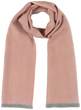 Alpaca Chevron-Patterned Scarf