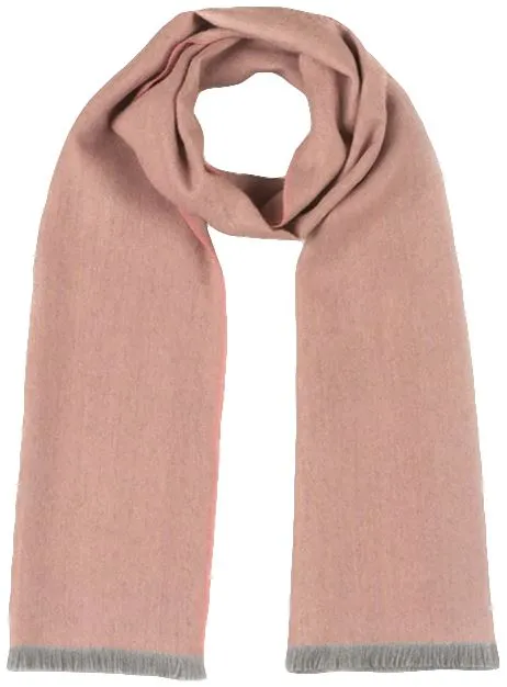 Alpaca Chevron-Patterned Scarf