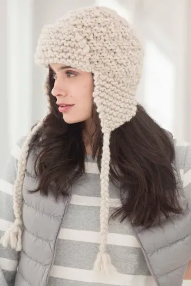 Amelia Earflap Hat Pattern (Knit)