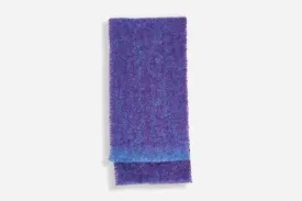 Aubergine Clash Mohair Scarf