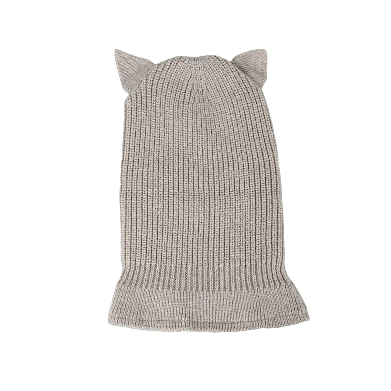 Baby Winter Knit Hat Toddler Earflap Mask Warm Beanie XZX0065