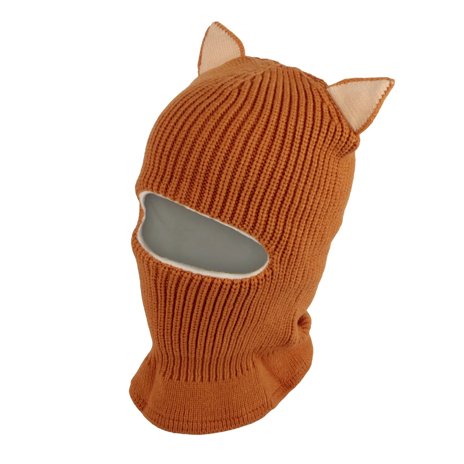 Baby Winter Knit Hat Toddler Earflap Mask Warm Beanie XZX0065