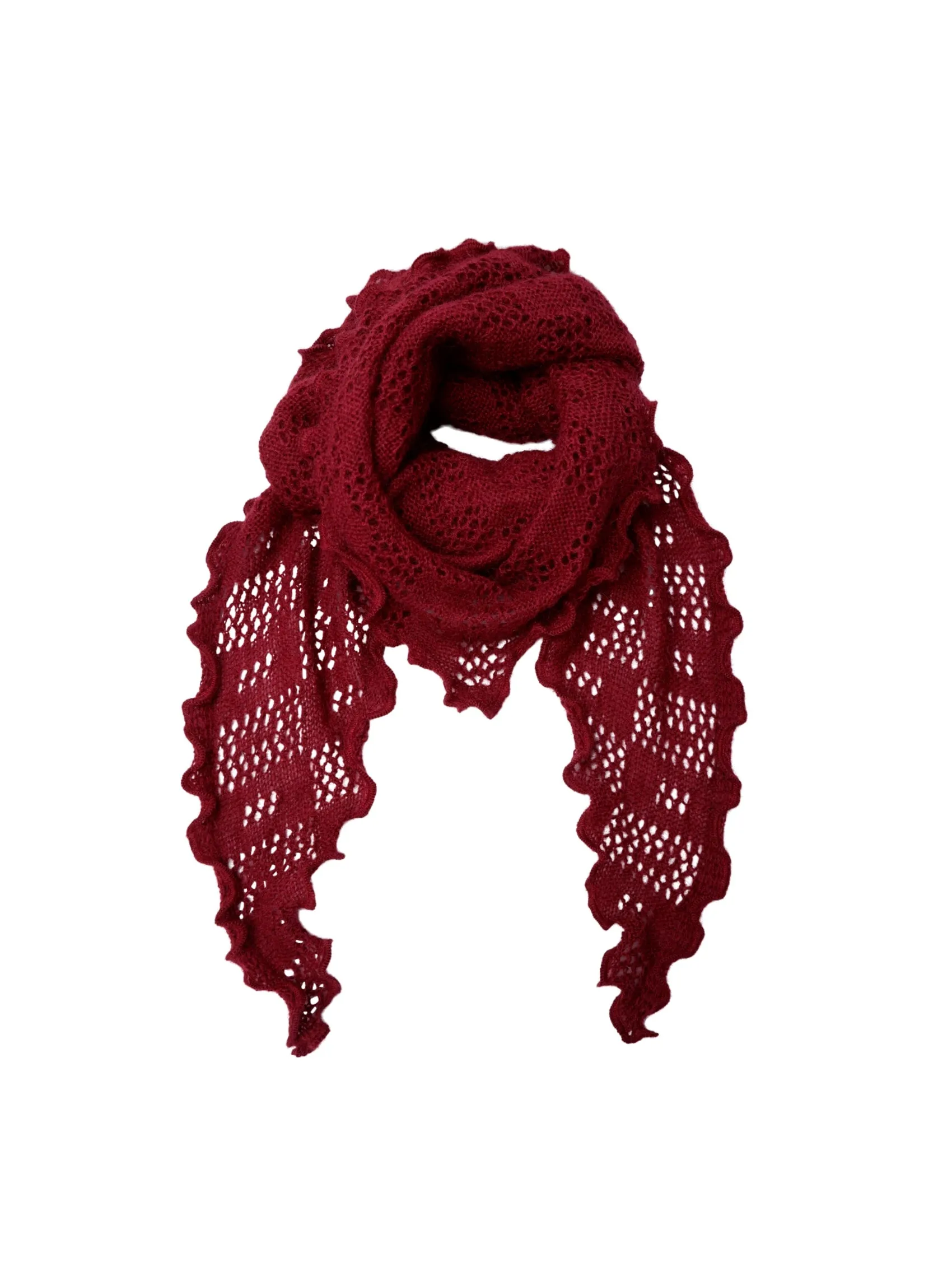 BCCAMILLE winter scarf - Wine