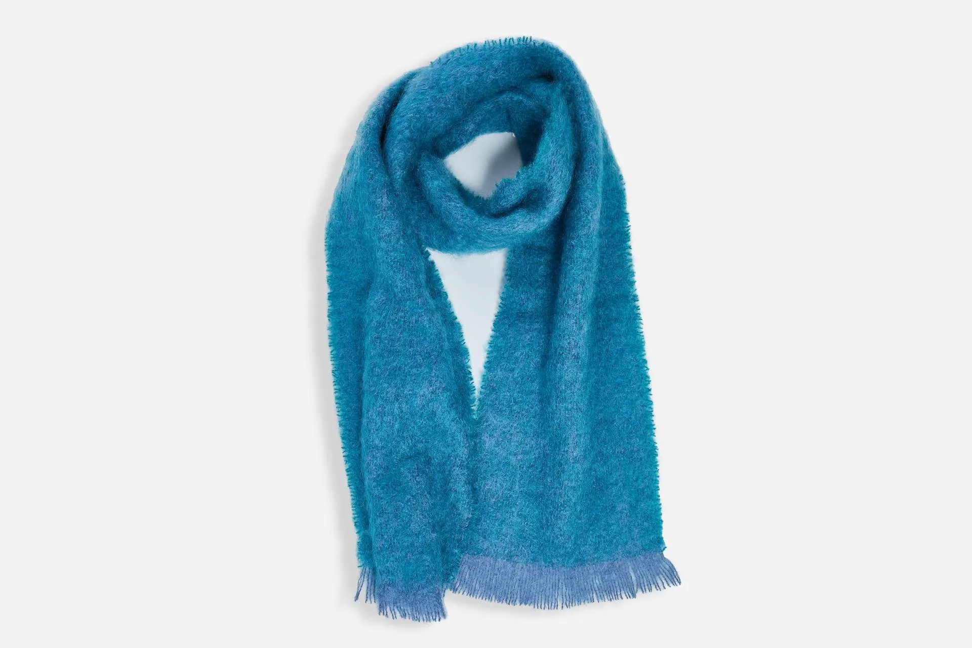 Bottle Clash Mohair Scarf