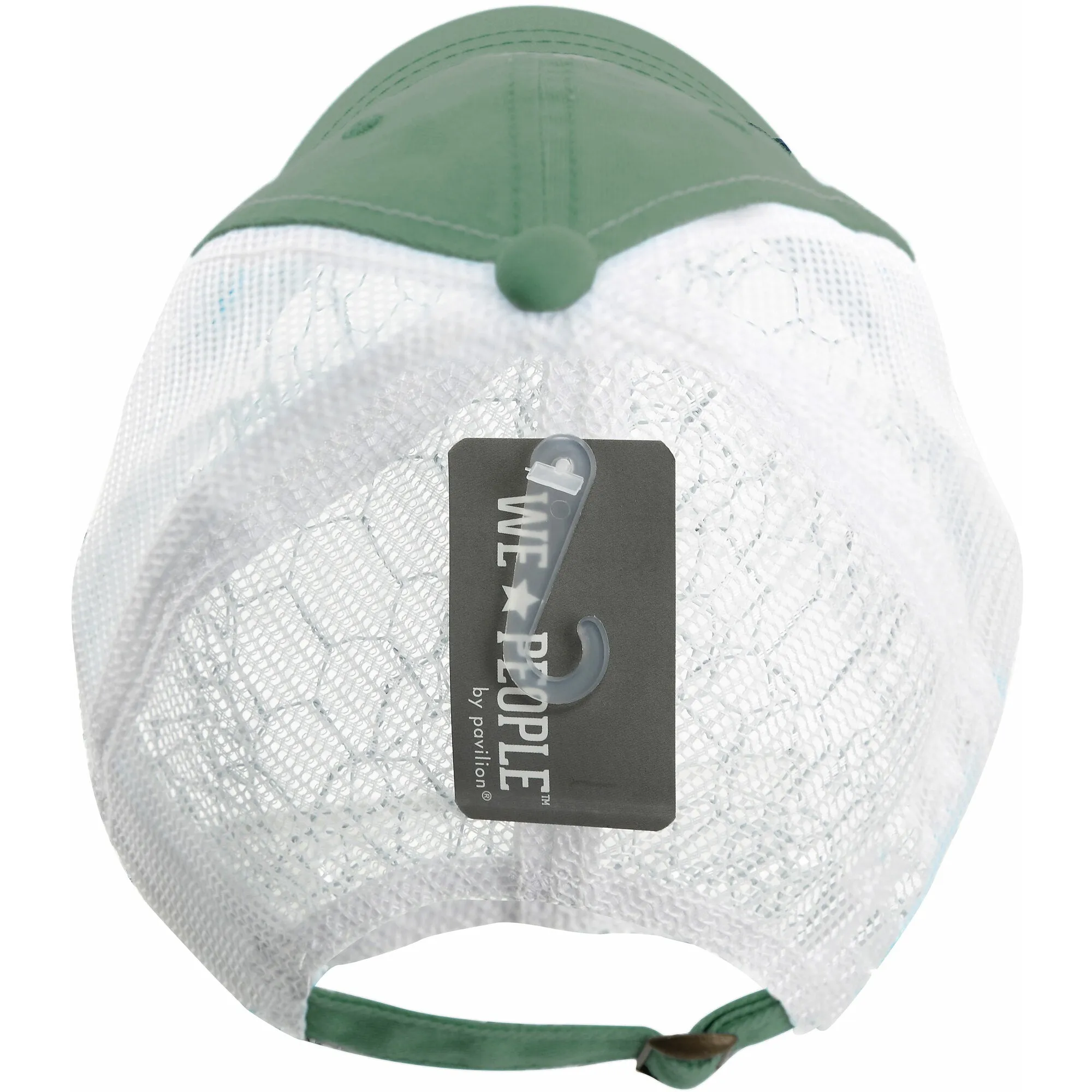 Camp Icon Moss Green Adjustable Mesh Hat