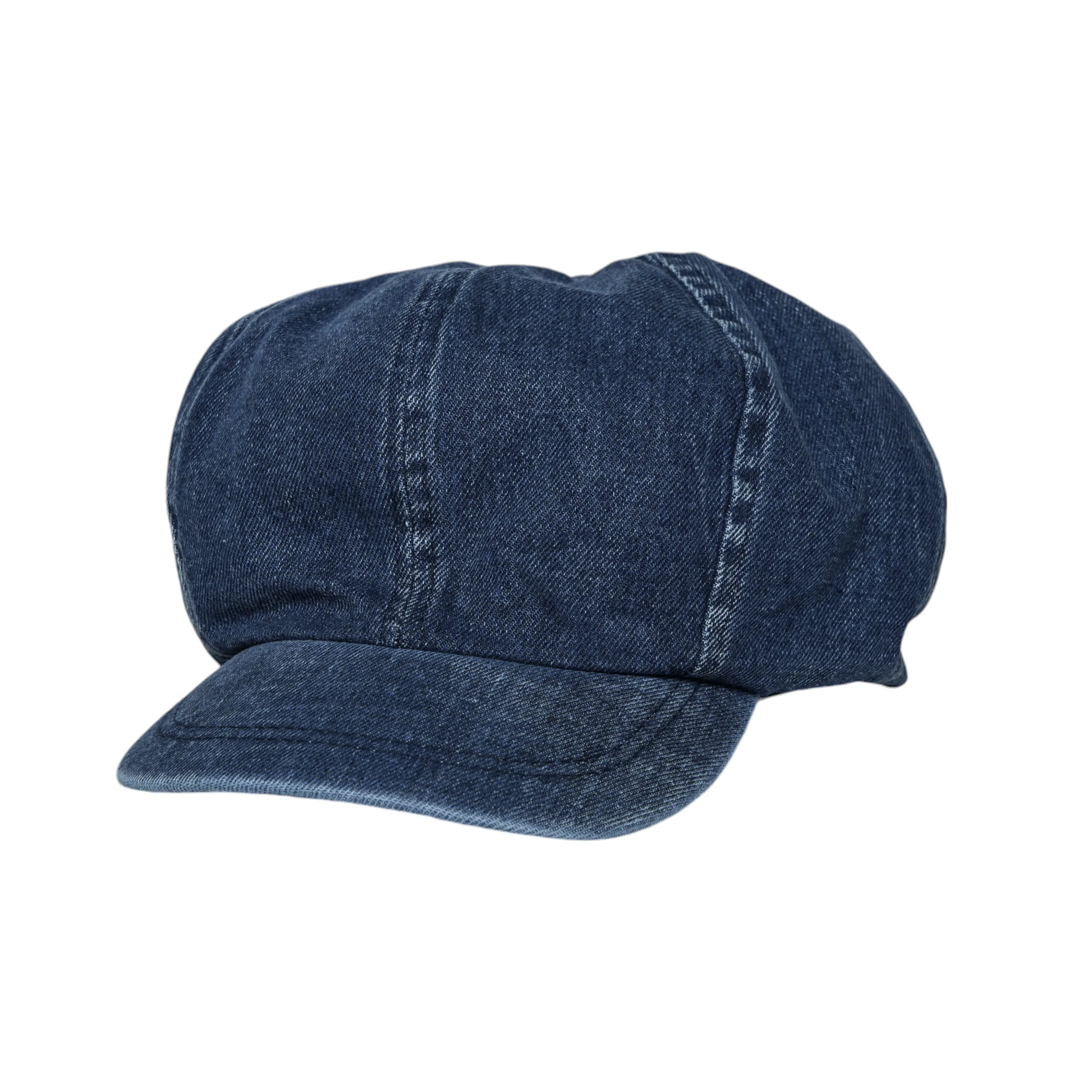 Chokore Denim Newsboy Cap (Dark Blue)