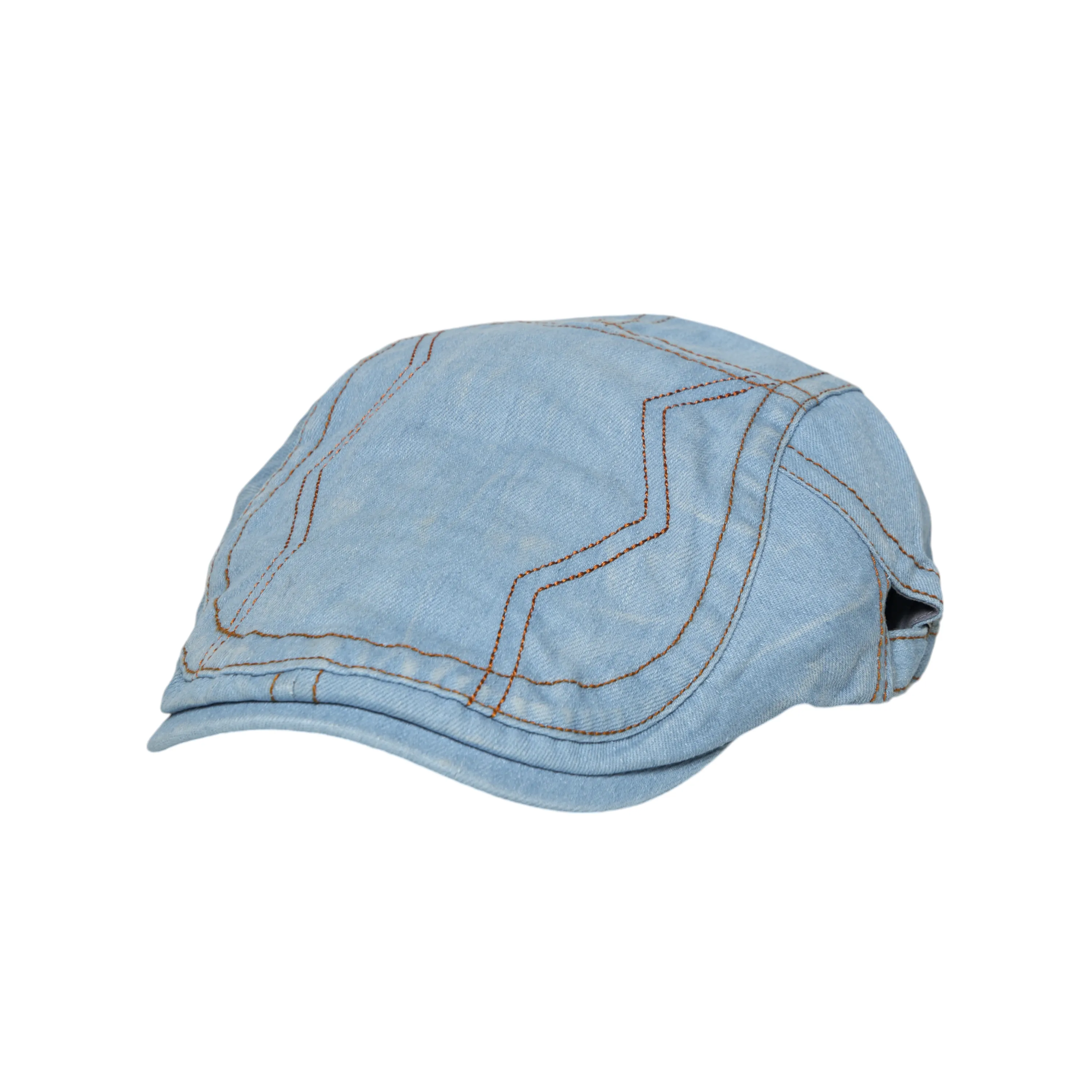 Chokore Denim Retro Ivy Cap (Blue White)