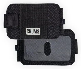 Chums Bandit Bi-Fold Wallet  Slim RFID Wallet for Men & Women, Reversible Card, ID & Money Holder (Black)