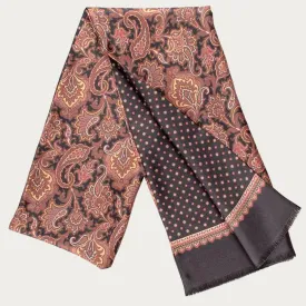 Concordia Italian Reversible Silk Scarf