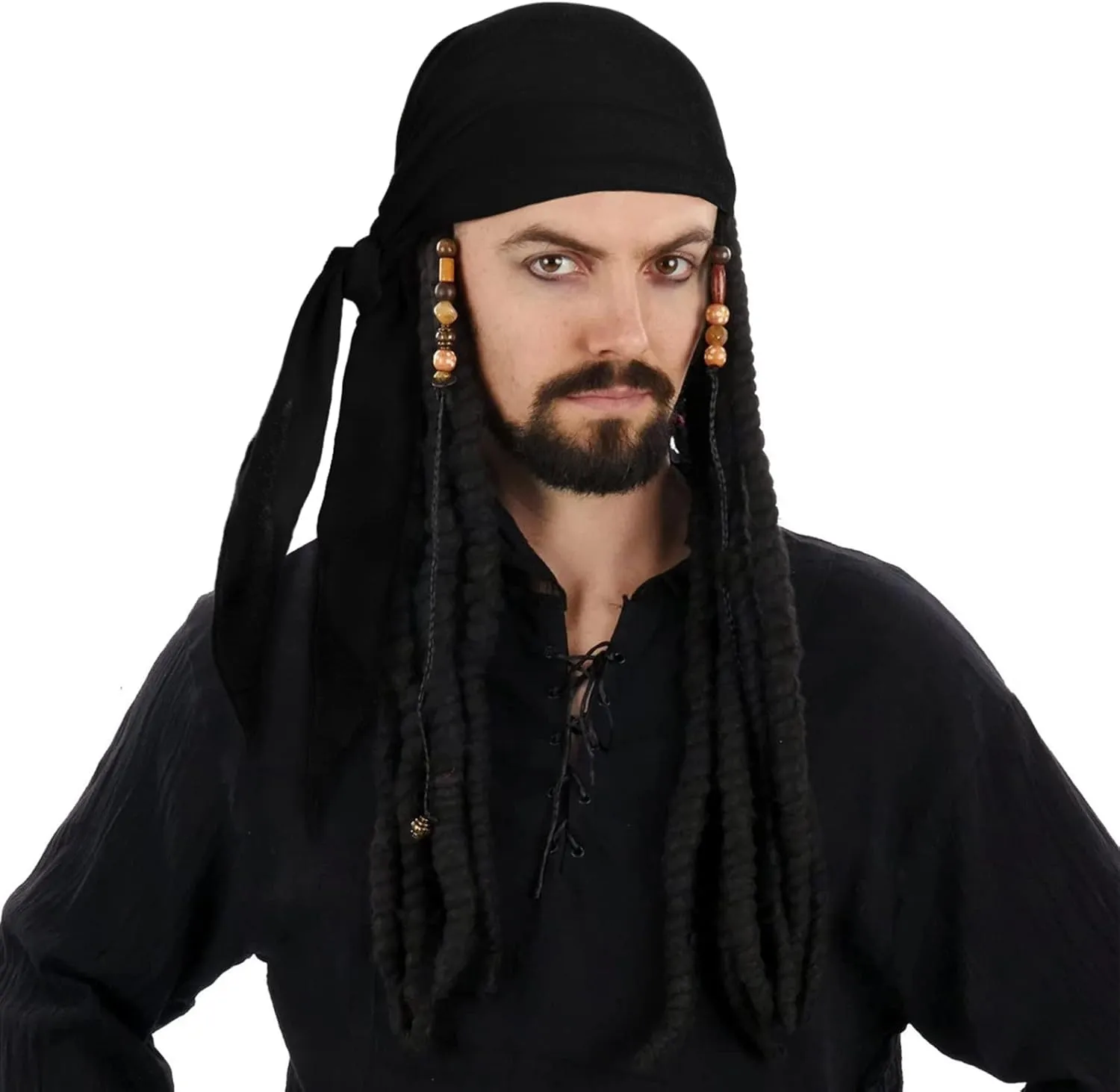 Costume Accessories: Plus Size Pirate Scarf Belt Waist Sash and Head Bandanas for Halloween Women Men