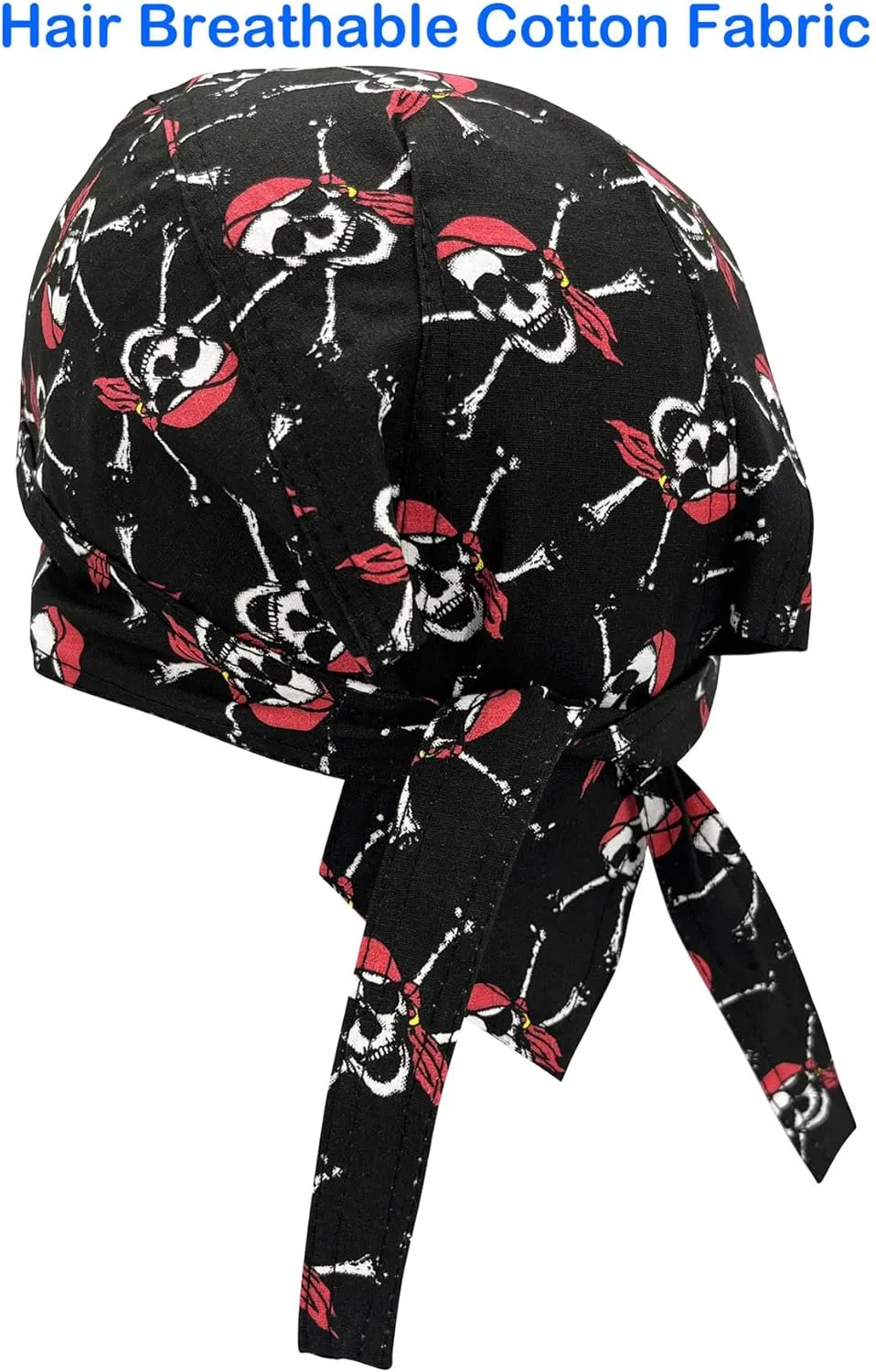 Cotton Doo Rags Skull Beanie Hat Bandana Motorcycle Dew Rag Hard Hats Liner Welder Chef Do Rags for Men and Women
