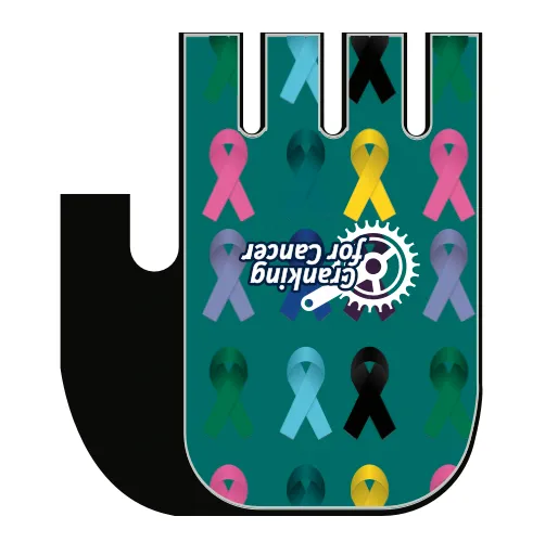 Custom Glove - Cranking for Cancer MACA