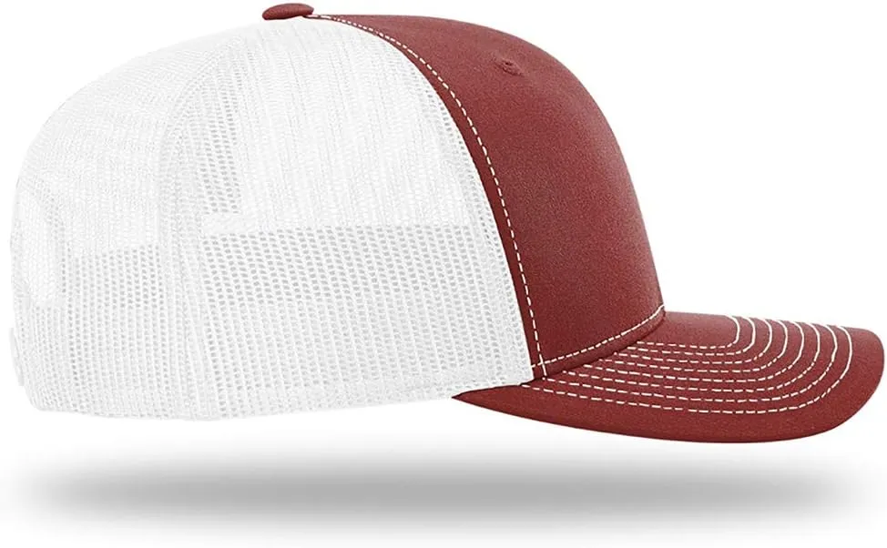 Dad Husband Man of God Cross Christian Trucker Hat - Adjustable Fit Snapback Hat - Breathable Mesh Side for Casual Wear