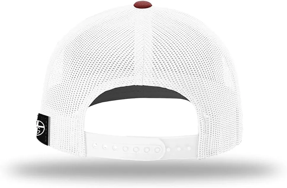 Dad Husband Man of God Cross Christian Trucker Hat - Adjustable Fit Snapback Hat - Breathable Mesh Side for Casual Wear
