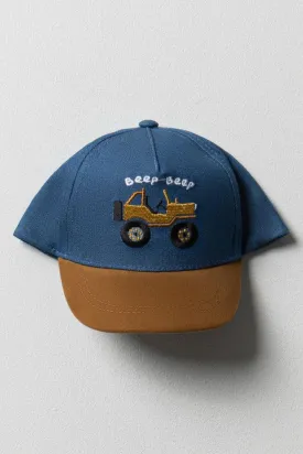 Denim Peak Cap Blue