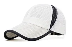 ELLEWIN Unisex Breathable Quick Dry Mesh Baseball Cap Beach Cap