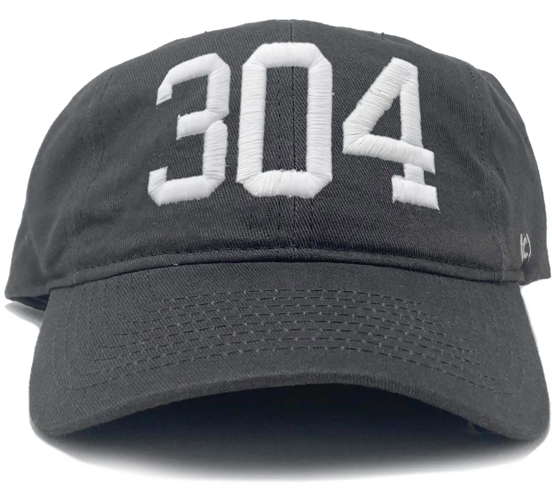 Embroidered 304 Twill Hat - Charcoal