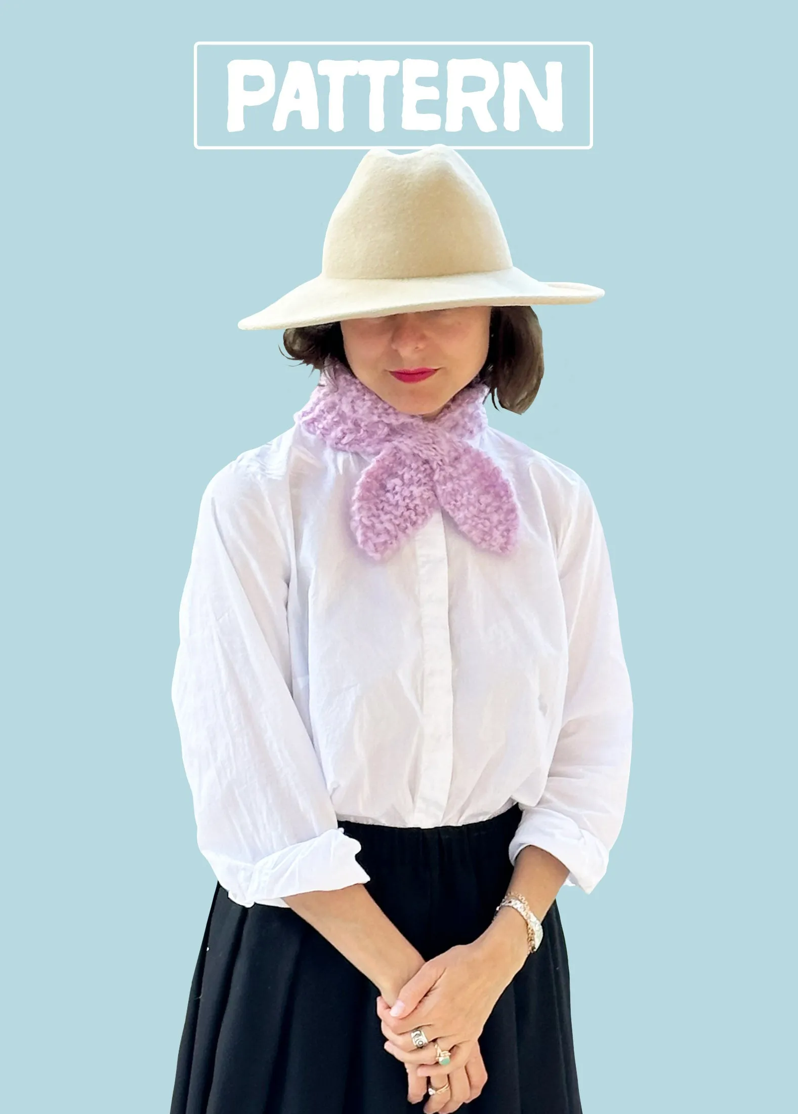 Fairy Wings Scarf - PATTERN - Mohair So Soft