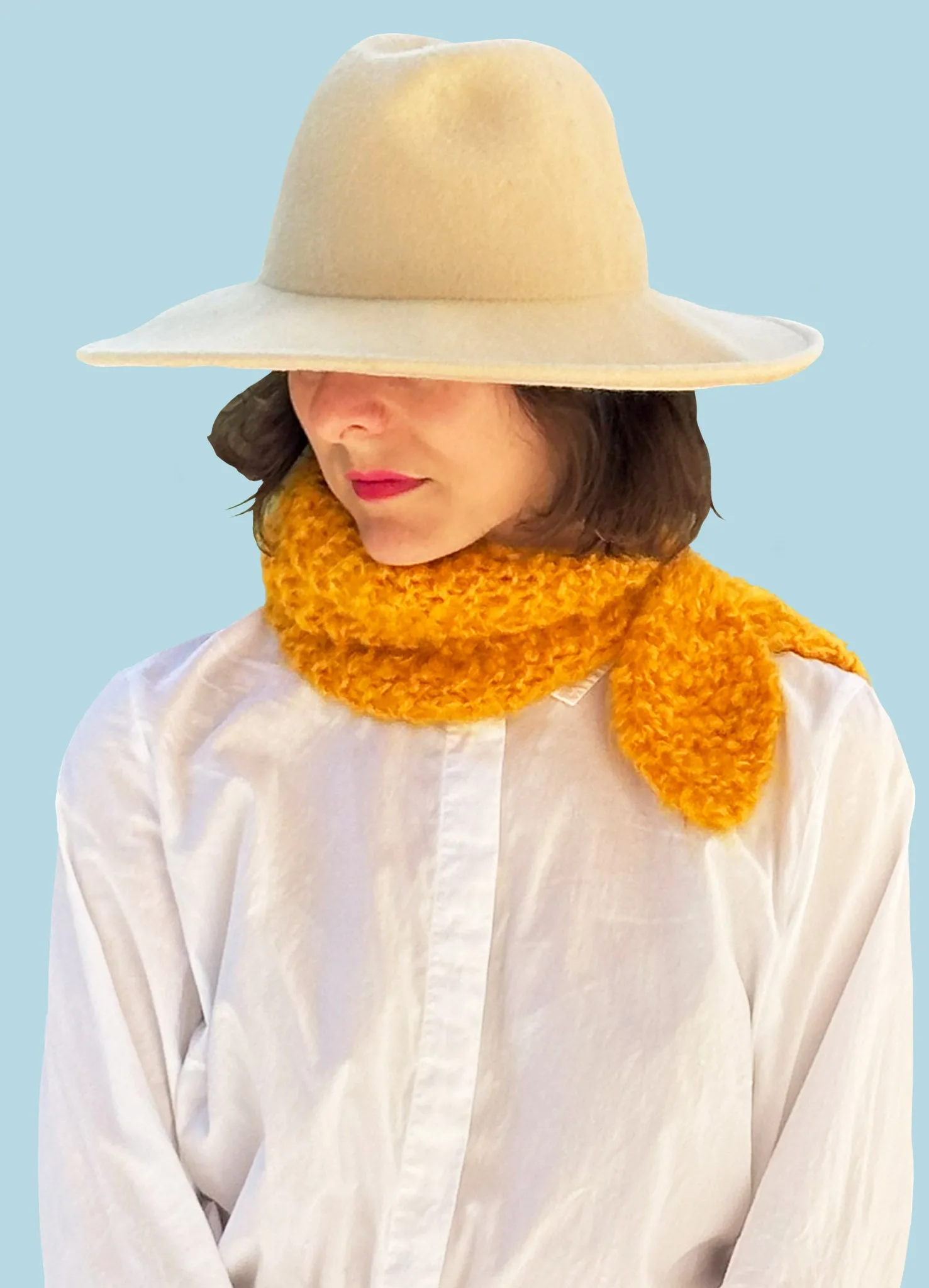 Fairy Wings Scarf - PATTERN - Mohair So Soft