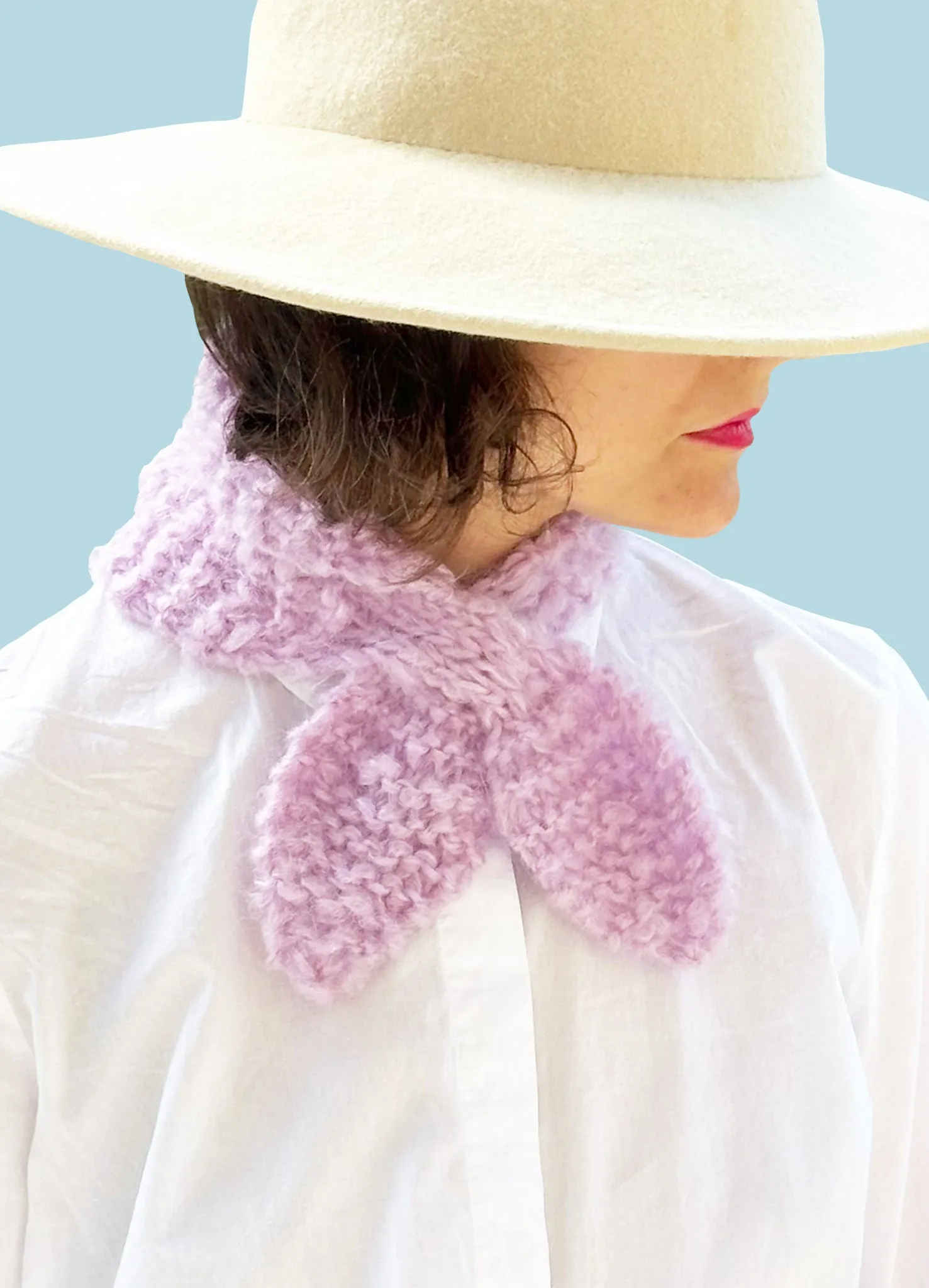 Fairy Wings Scarf - PATTERN - Mohair So Soft