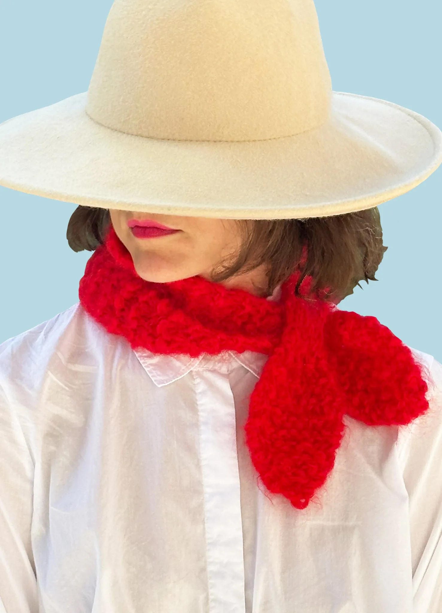 Fairy Wings Scarf - PATTERN - Mohair So Soft