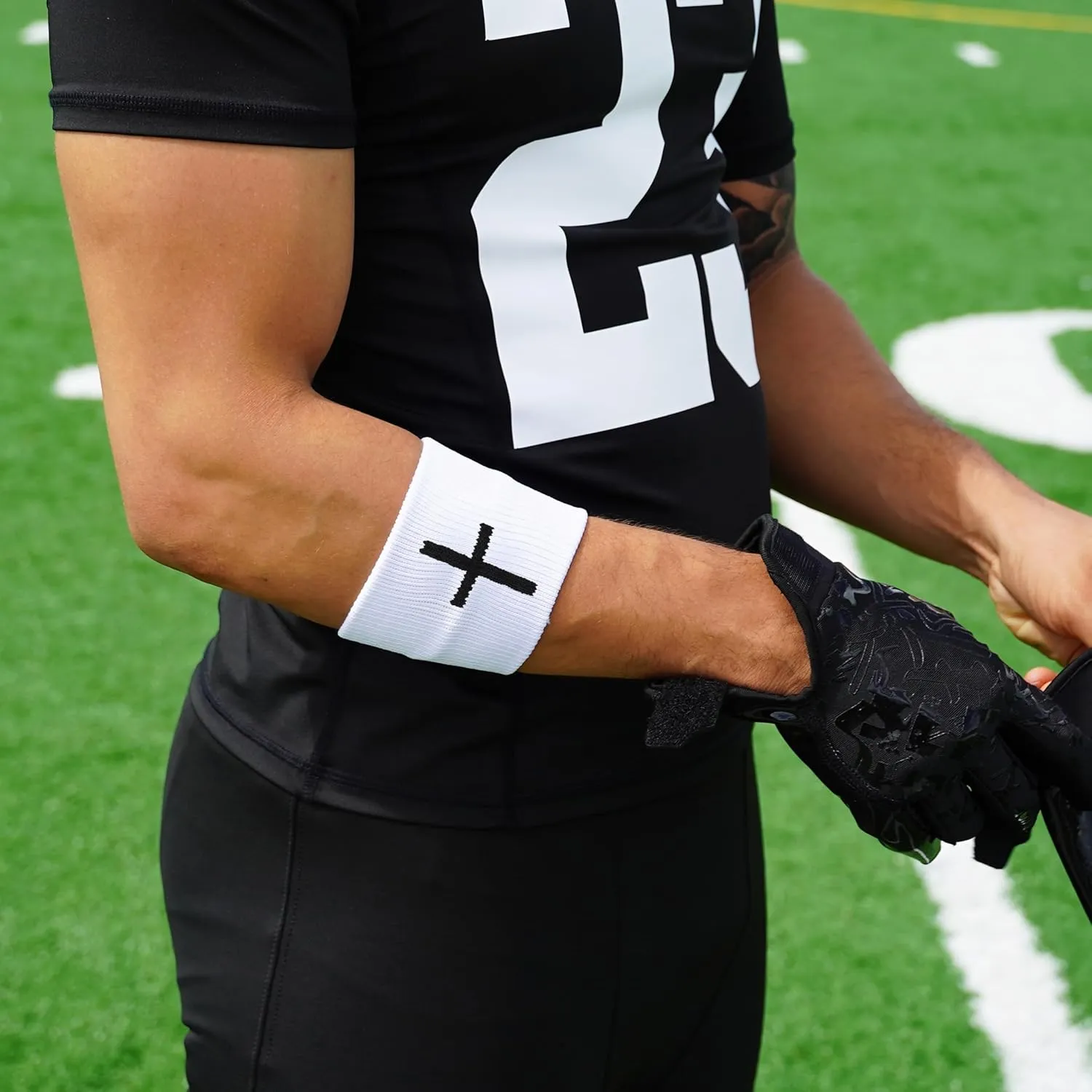 Faith Cross Drip Wristband
