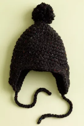 Flagstone Earflap Hat Pattern (Crochet) - Version 2
