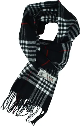 Glory Max Unisex Classic Tartan Plaid Winter Scarf Soft Cashmere Feel 72"x12"