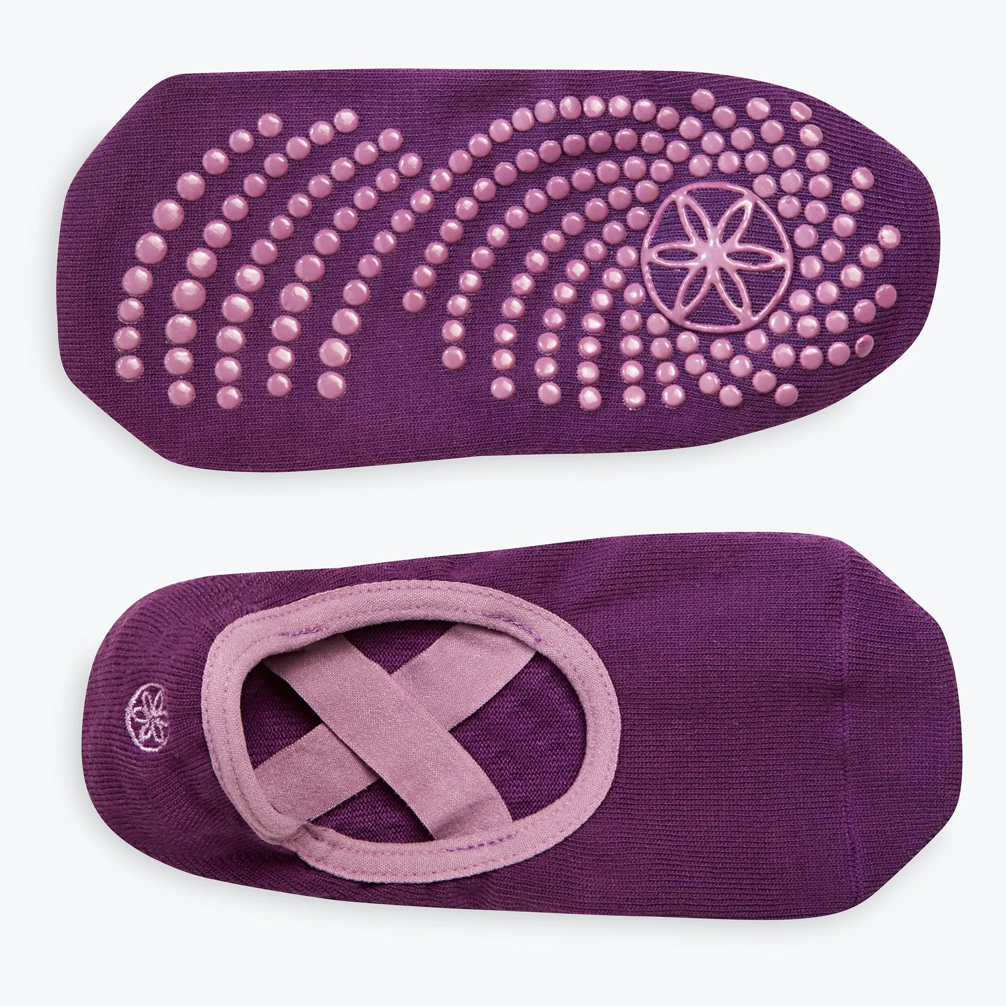 Grippy Yoga-Barre Socks - 2 Pack