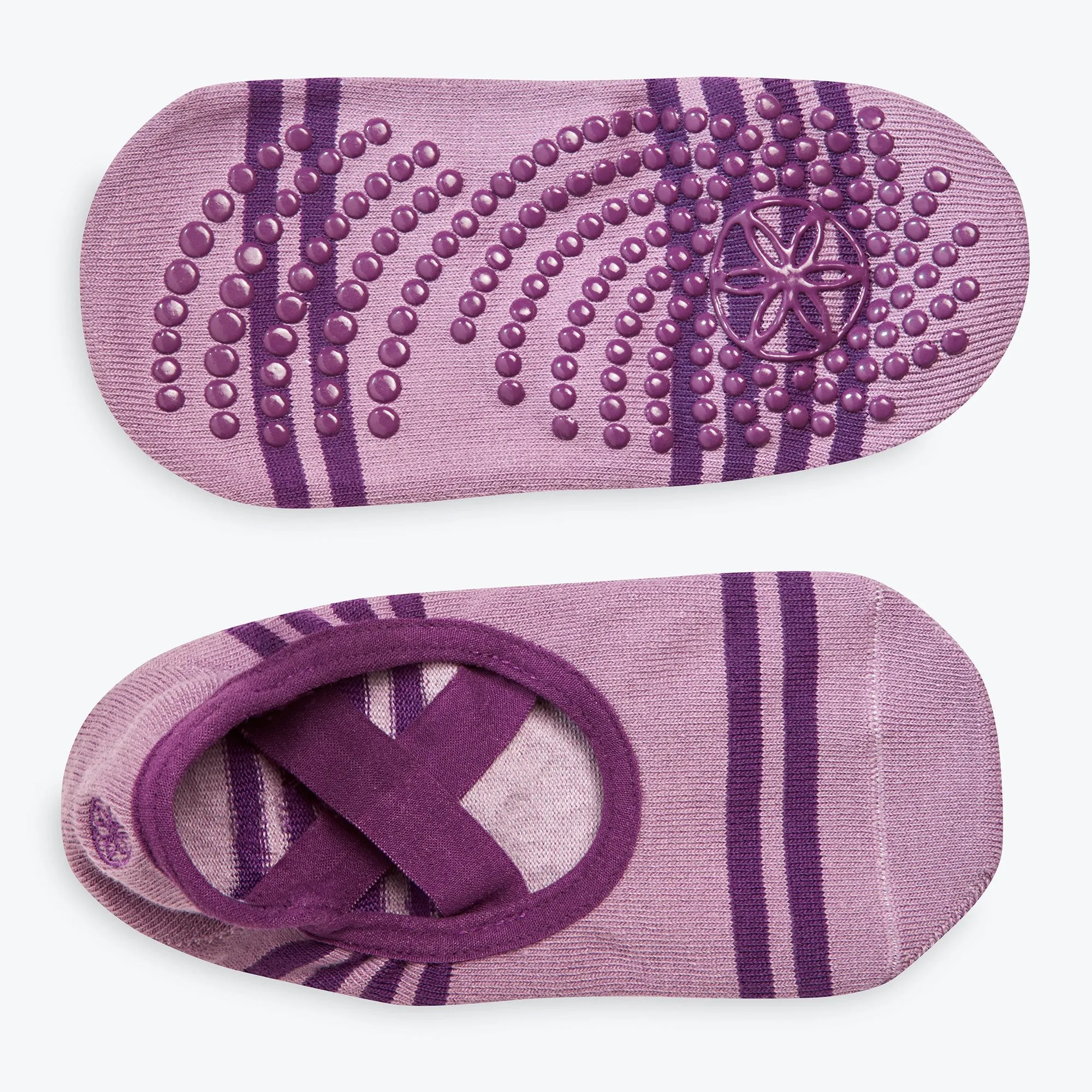 Grippy Yoga-Barre Socks - 2 Pack