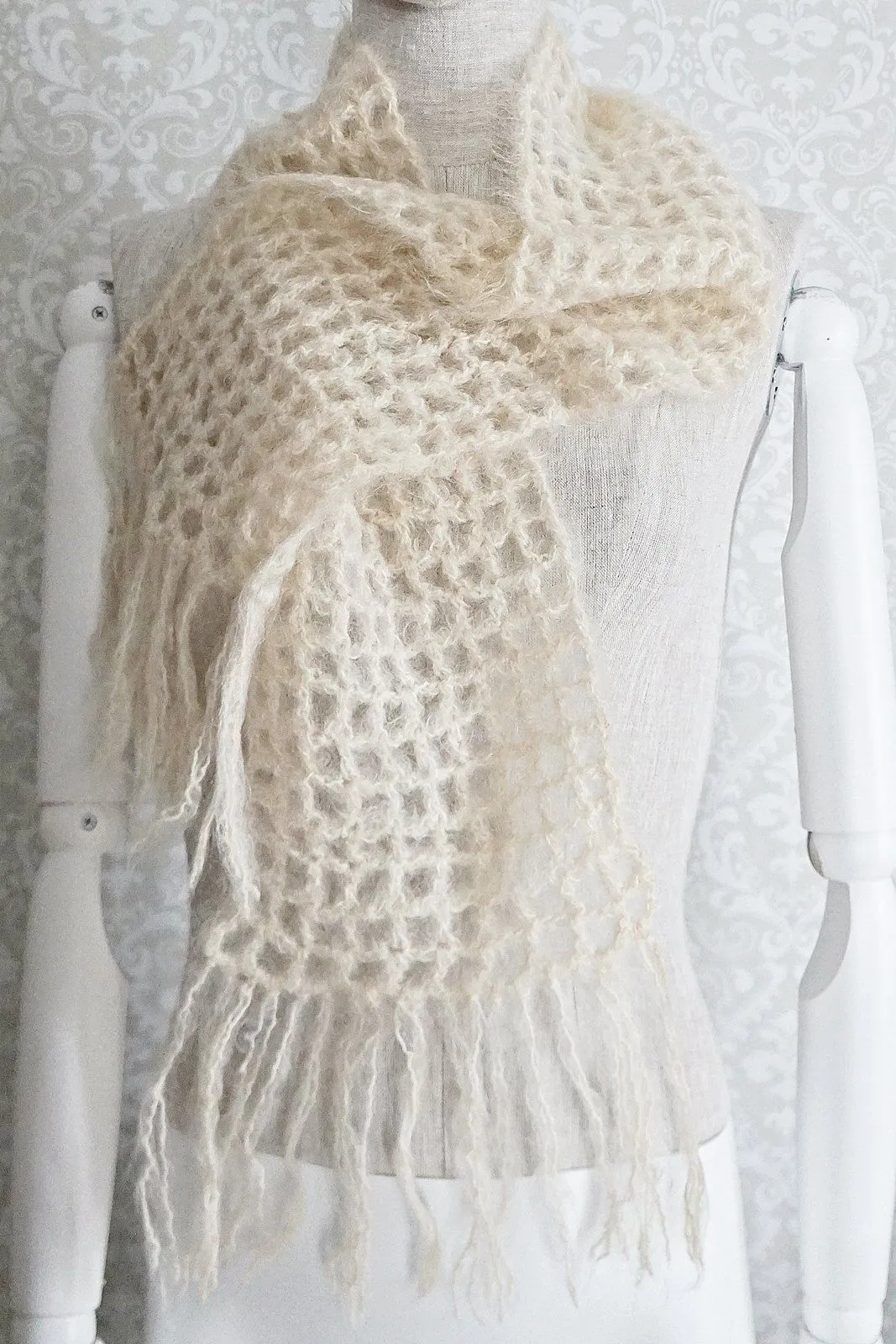 Handmade Mohair Whisper Scarf