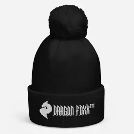 His or Hers Dragon Foxx™ Pom pom beanie in 6 Colors