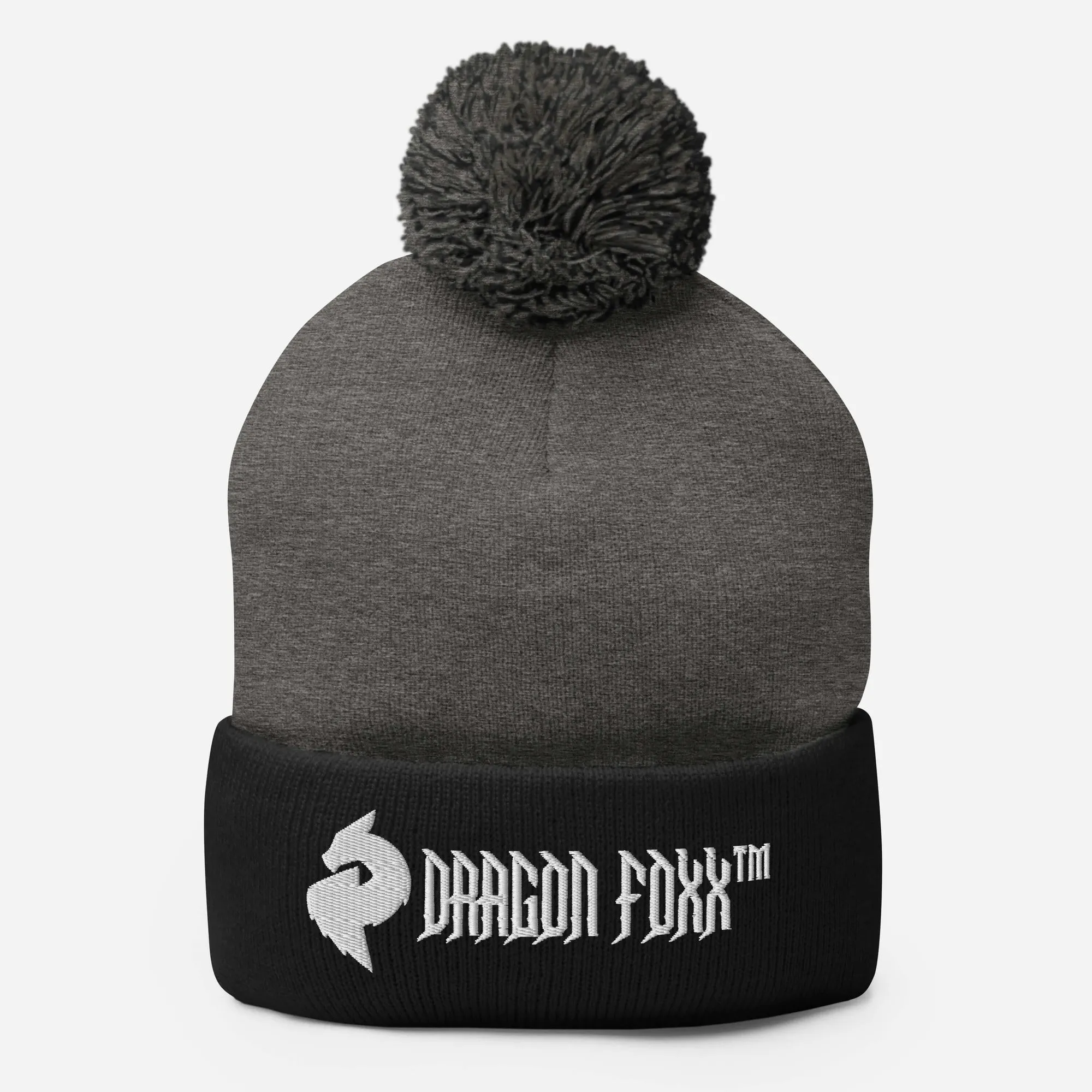 His or Hers Dragon Foxx™ Sport Pom-Pom Beanie