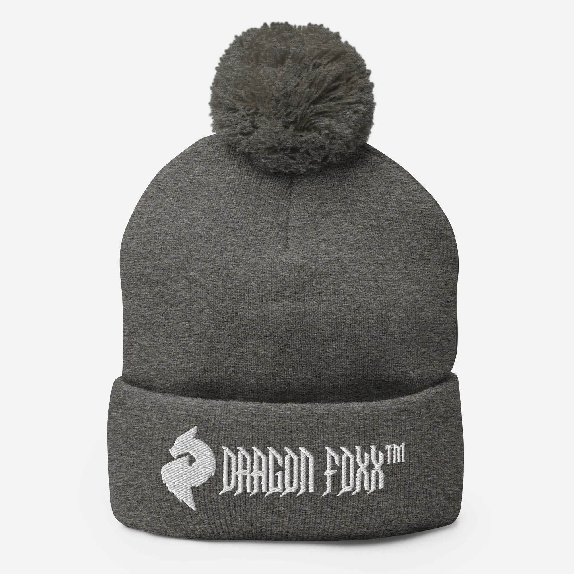His or Hers Dragon Foxx™ Sport Pom-Pom Beanie
