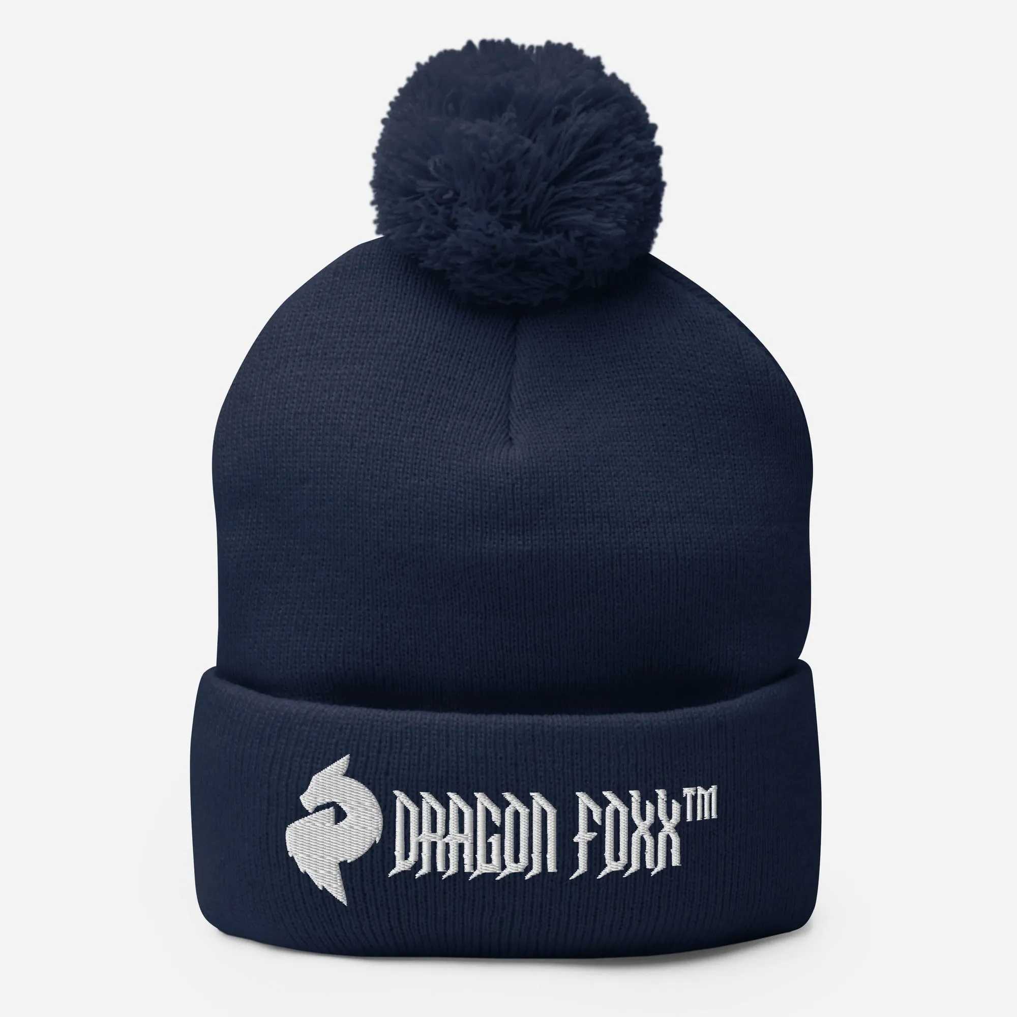 His or Hers Dragon Foxx™ Sport Pom-Pom Beanie
