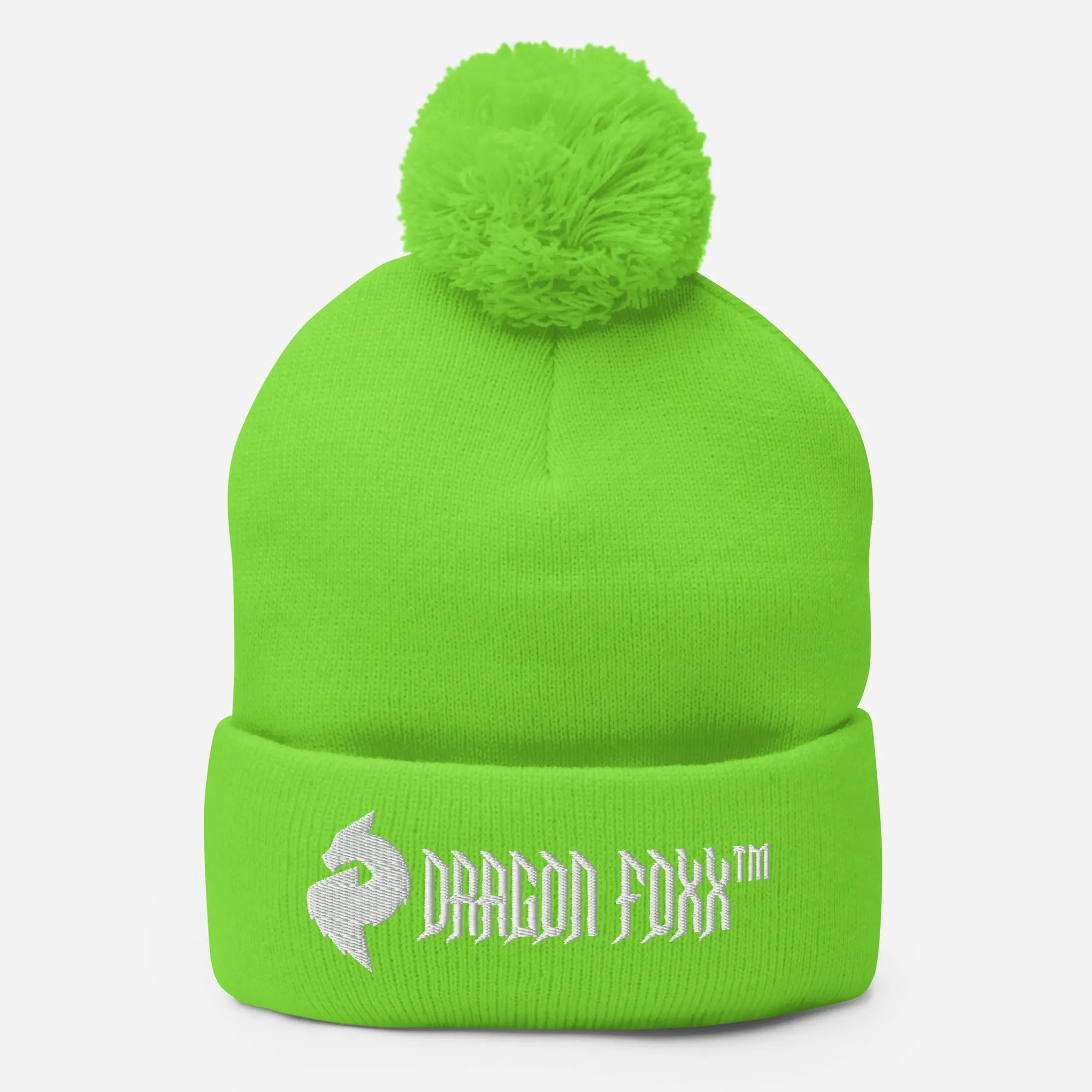 His or Hers Dragon Foxx™ Sport Pom-Pom Beanie