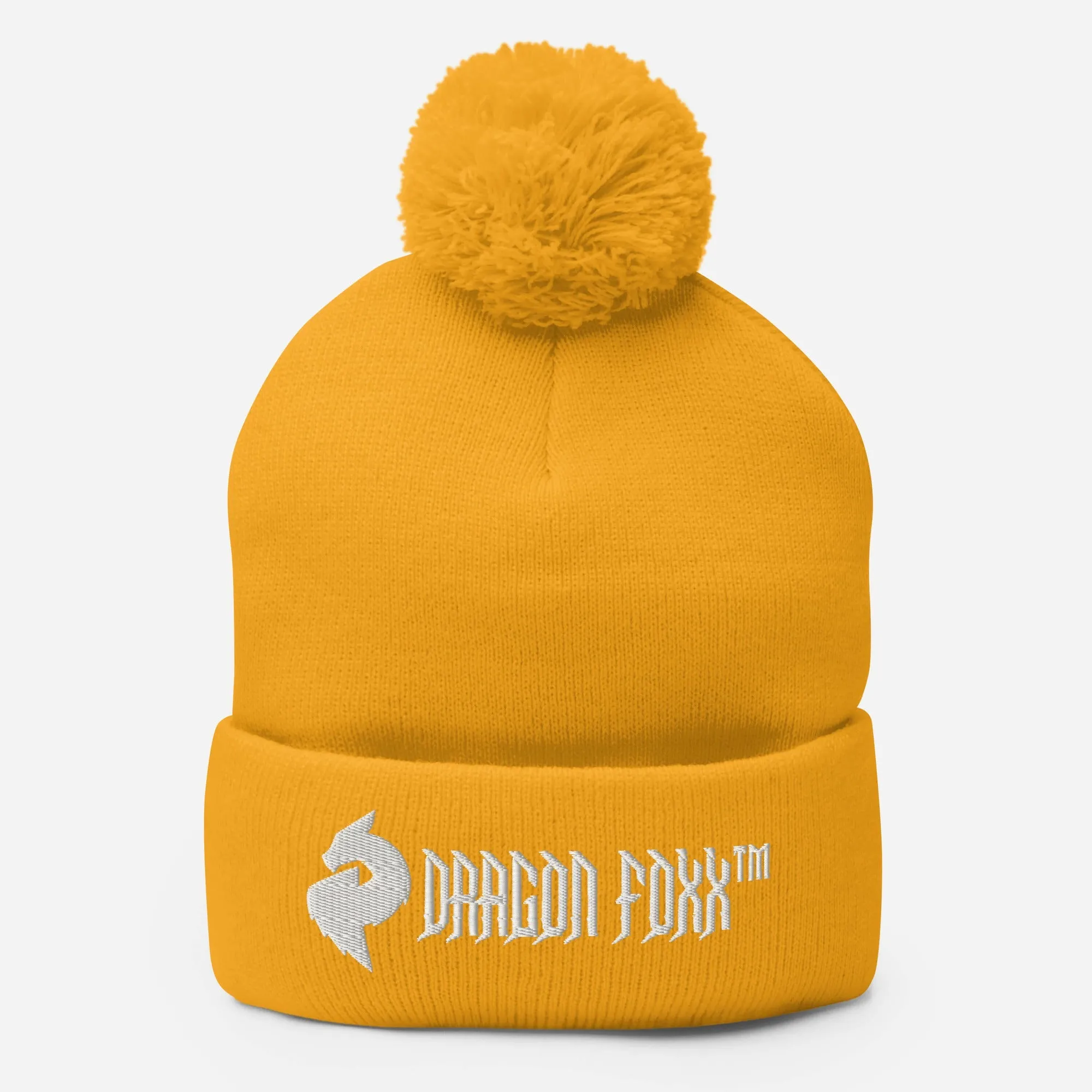 His or Hers Dragon Foxx™ Sport Pom-Pom Beanie