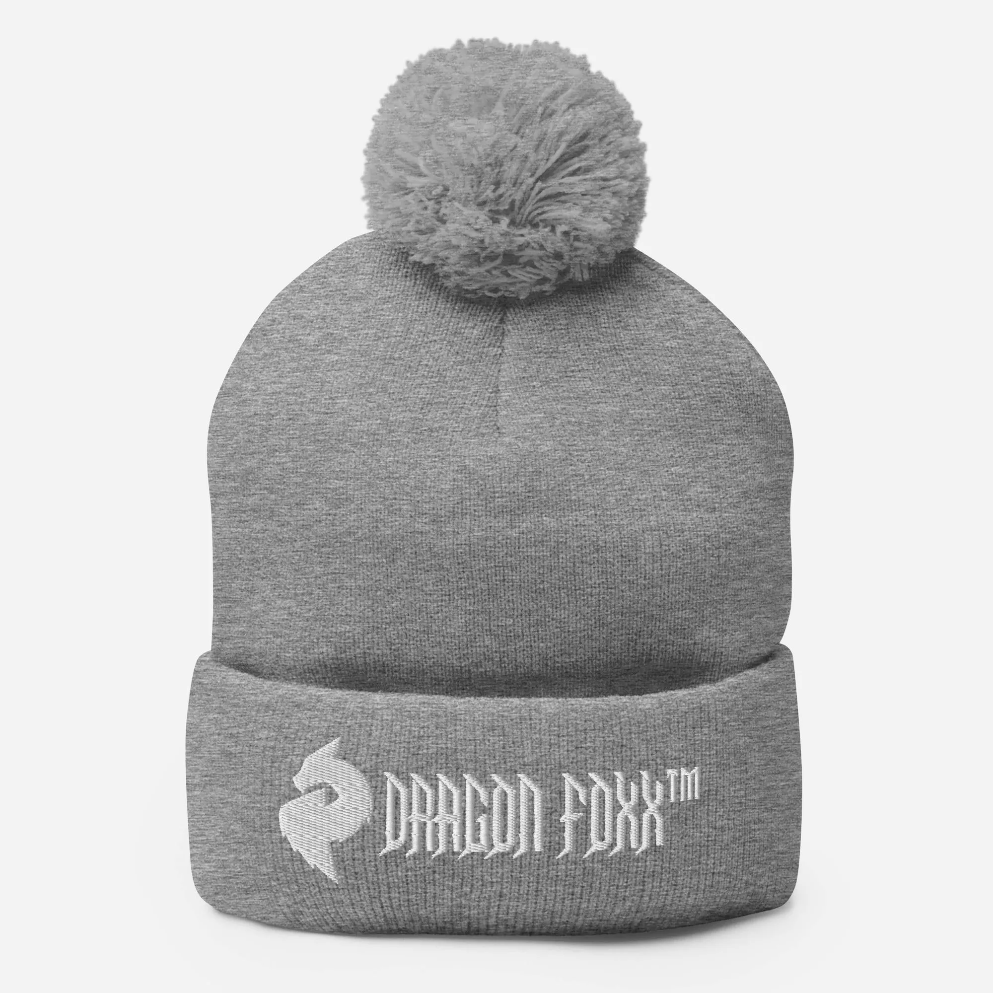 His or Hers Dragon Foxx™ Sport Pom-Pom Beanie