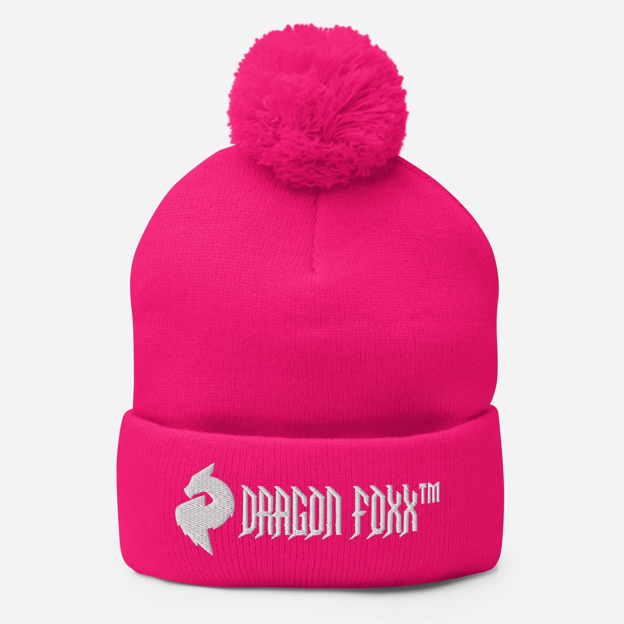His or Hers Dragon Foxx™ Sport Pom-Pom Beanie