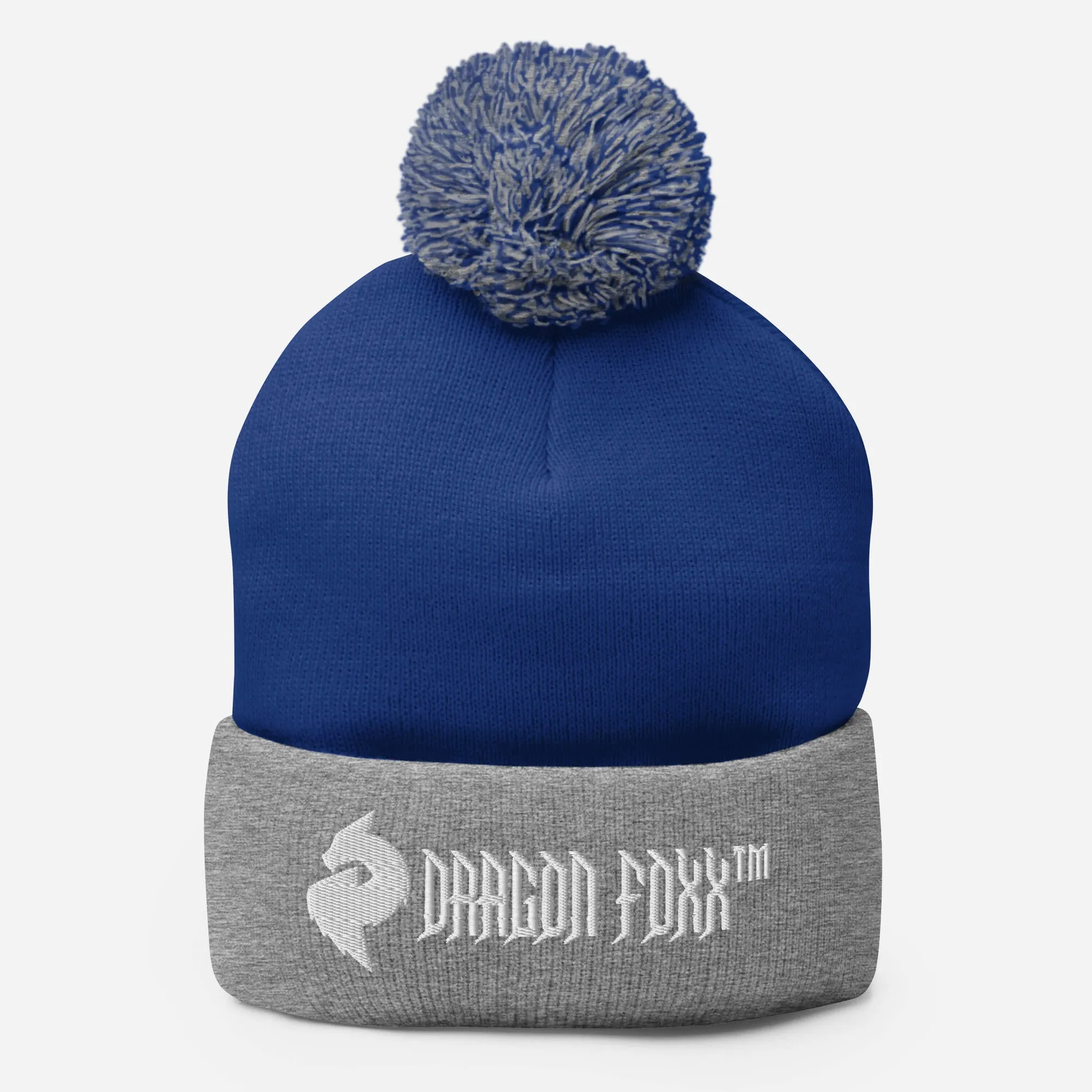 His or Hers Dragon Foxx™ Sport Pom-Pom Beanie