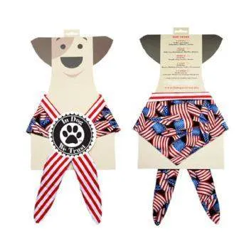 In Dog We Trust American Flag Bandanna