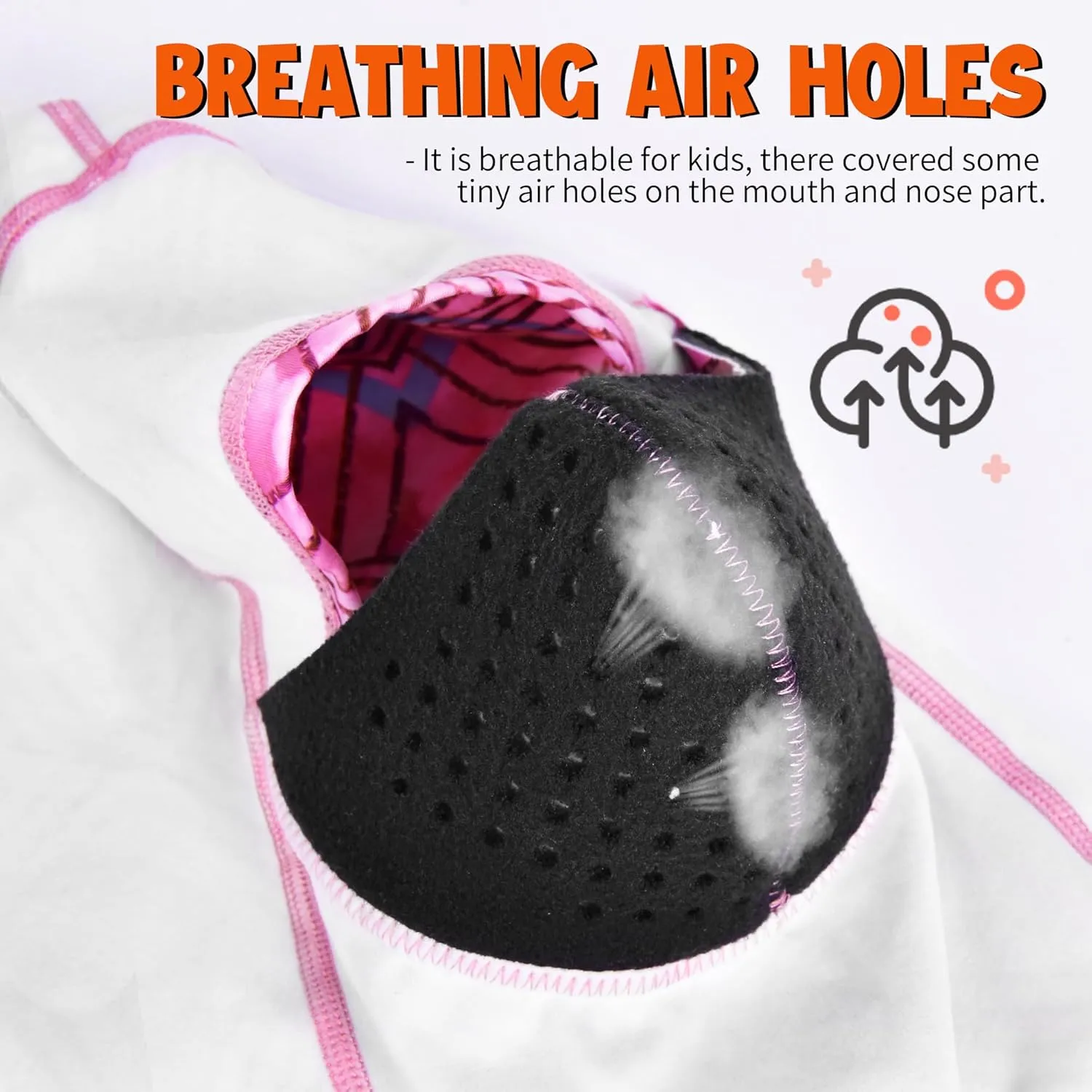 Kids Ski Mask, Winter Warm Breathable Balaclava Face Mask for Boys Girls Snowboarding Snow Sports