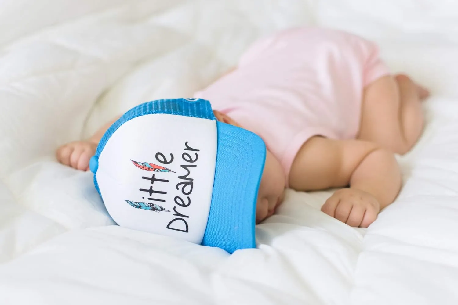Kids Trucker Hat - Mesh Adjustable Baseball Cap for Boys - Baby, Toddler, School-Age Sizes