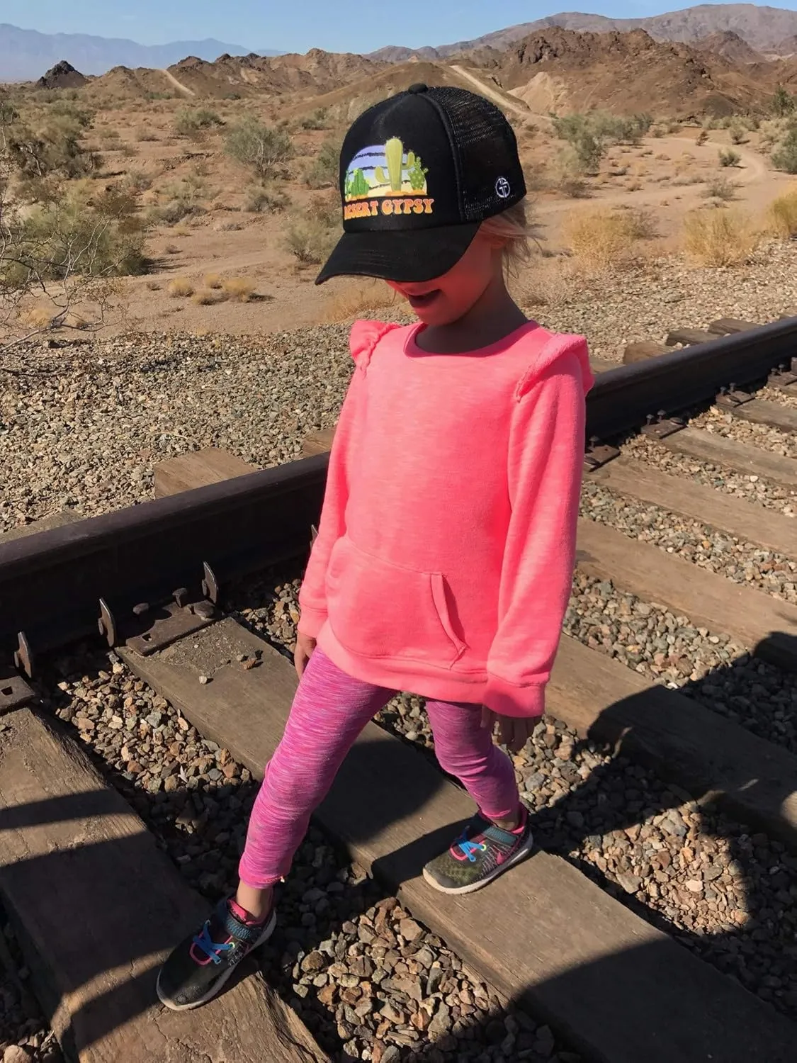 Kids Trucker Hat - Mesh Adjustable Baseball Cap for Boys - Baby, Toddler, School-Age Sizes