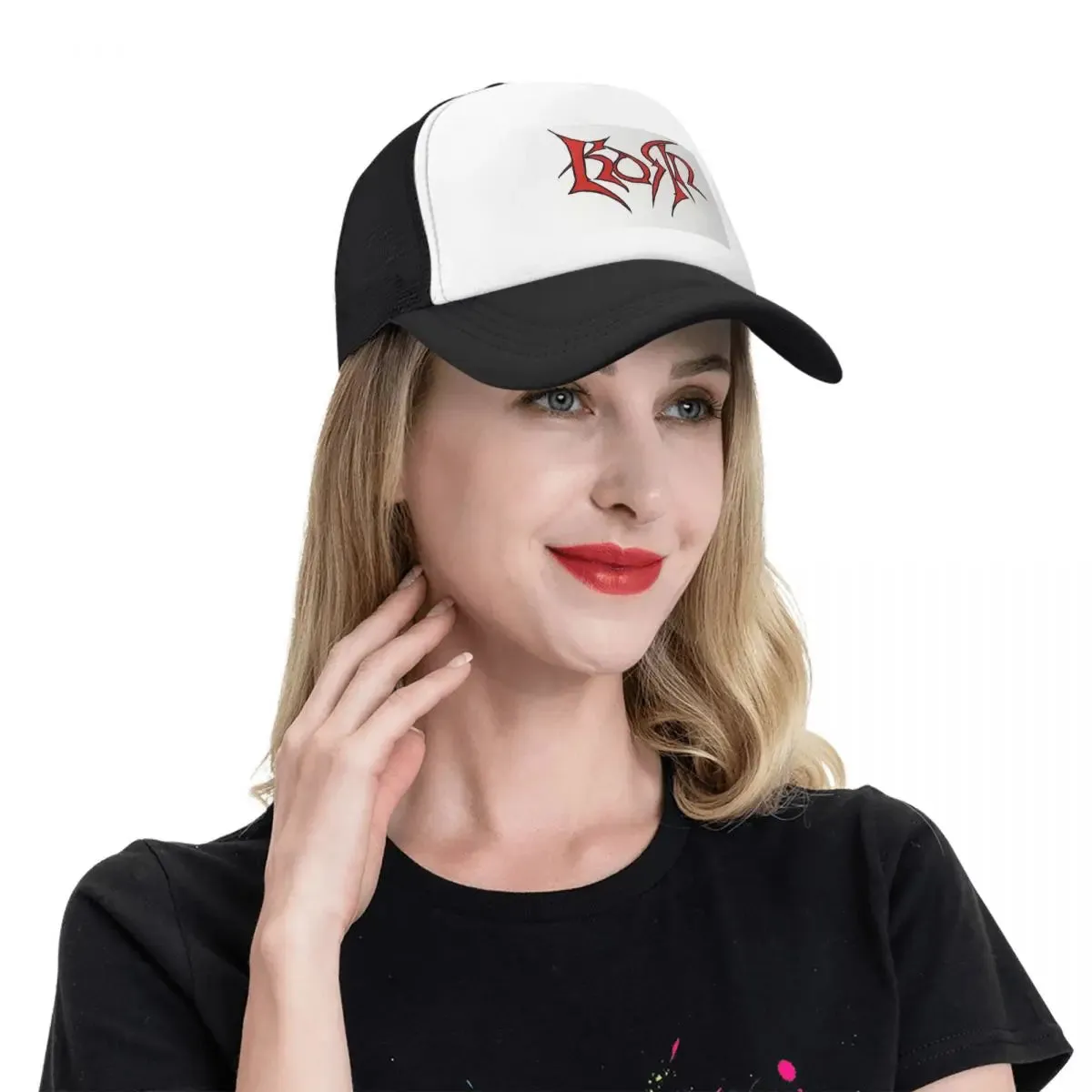Korn Rock Music Mesh Baseball Cap – Stylish, Breathable, Adjustable Hat for All Seasons
