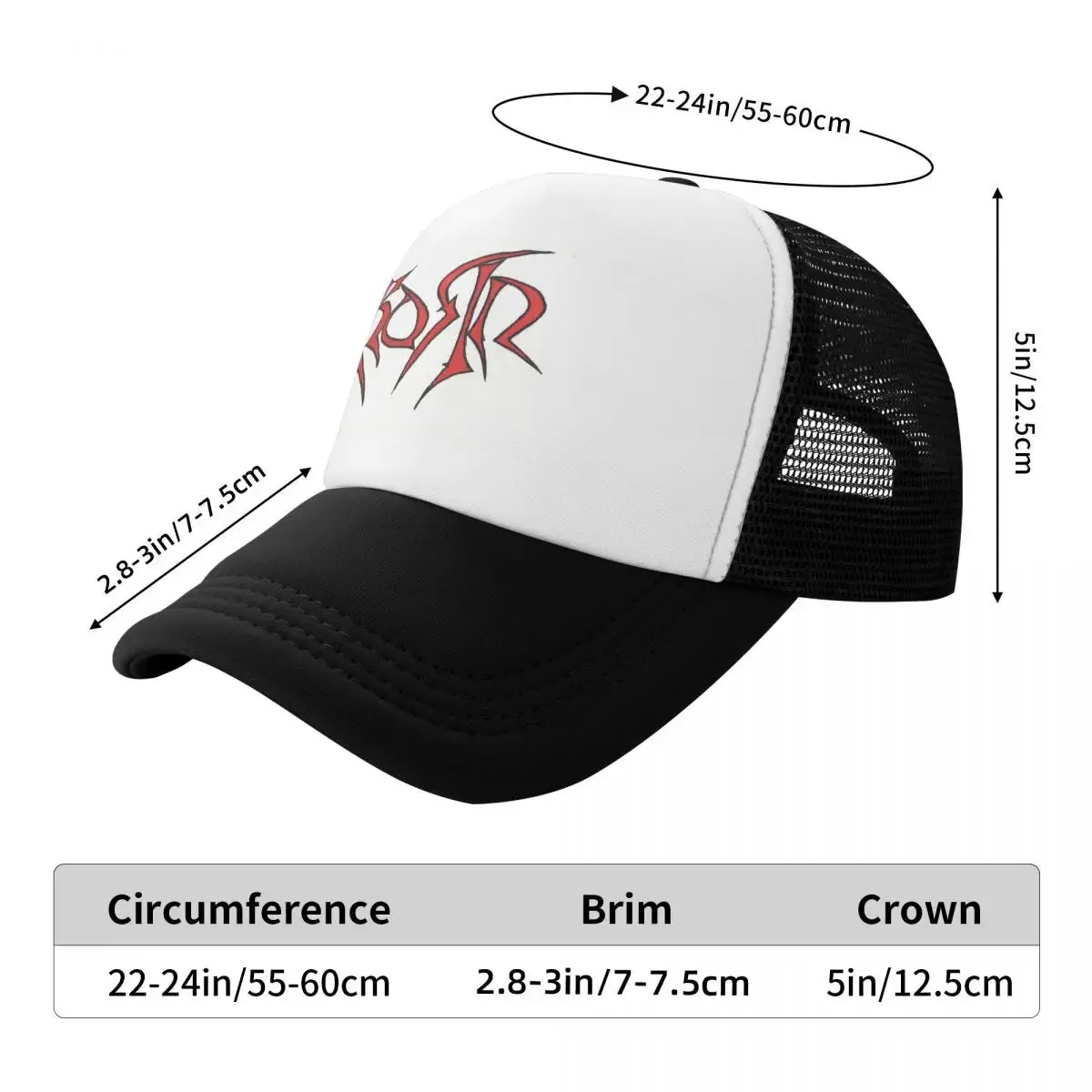 Korn Rock Music Mesh Baseball Cap – Stylish, Breathable, Adjustable Hat for All Seasons