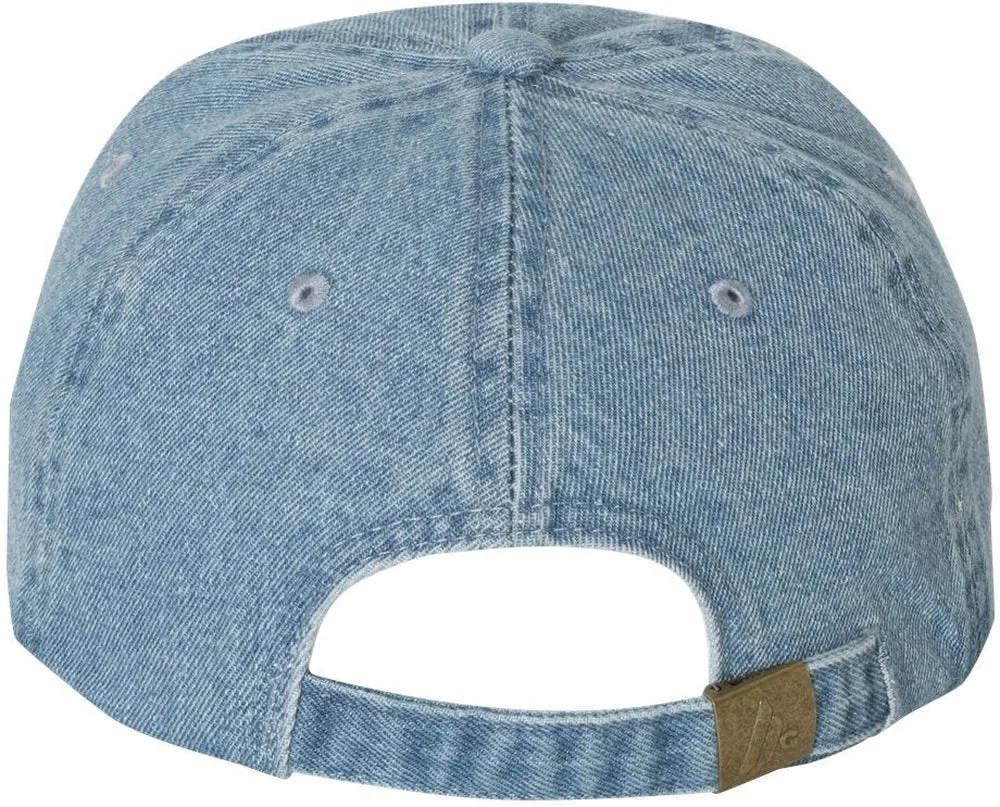 Mega Cap Washed Denim Cap