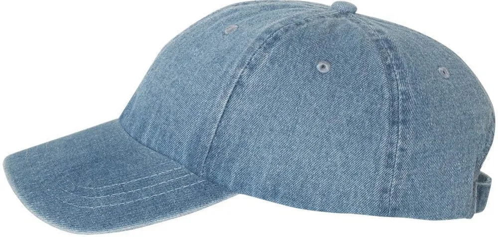 Mega Cap Washed Denim Cap